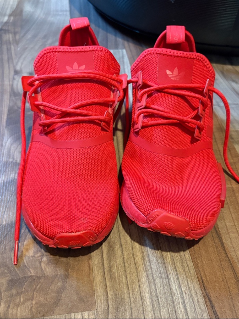 adidas Originals NMD_R1 Men's Scarlet Triple Red Shoes Size 7